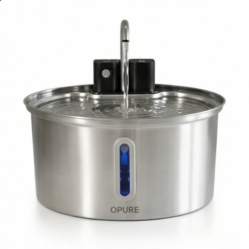 Fontaines à eau intelligente pour chats OPURE